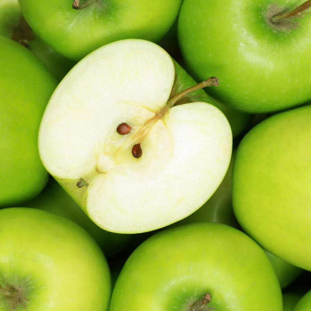 zelené jablko