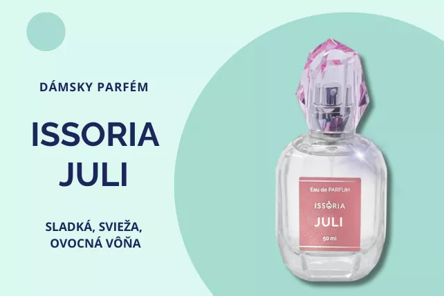 Osláv krásu života s parfémom ISSORIA JULI